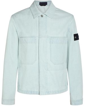 Stone Island Denim Jacket - Blue
