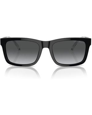 Emporio Armani Rectangular Frame Sunglasses - Multicolour