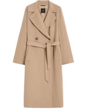 Weekend by Maxmara Long-Sleeved Coat - Natural