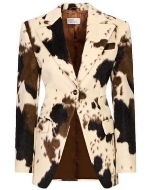 GIUSEPPE DI MORABITO Cow-Print Single-Breasted Blazer - Multicolor