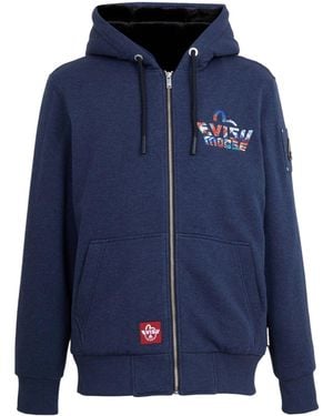 Moose Knuckles Classic Printed Jacket - Blue