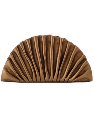 Cult Gaia Nala Clutch - Brown