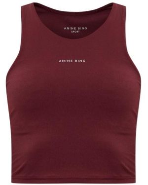 Anine Bing Elina Bra - Red