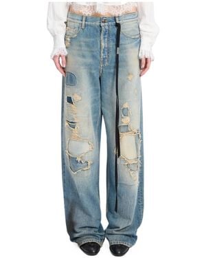 Ann Demeulemeester Jakoba Straight-Leg Jeans - Blue