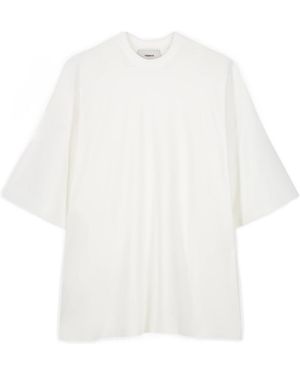 Coperni Oversized Short-Sleeve Jumper - White