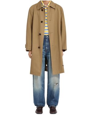 MM6 by Maison Margiela Single-Breasted Utility Coat - Multicolor