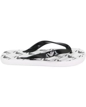 Armani Jeans Logo Detail Sandals - Multicolour