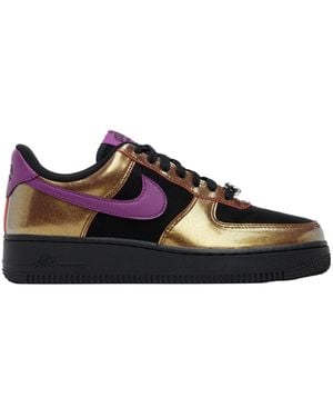 Nike Air Force 1 '07 Lv8 Low-Top Casual Trainers - Brown