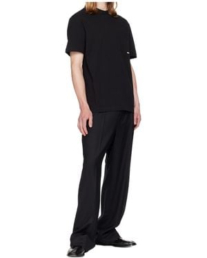 Jil Sander Chest-Pocket T-Shirt - Black