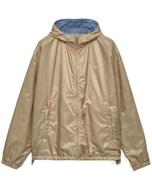 Prada Reversible Re-Nylon Jacket - Natural