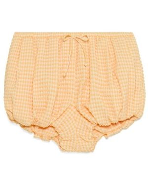 Jonathan Simkhai Addie Bubble Shorts - Natural