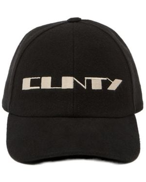 Rick Owens Concordians Baseball Cap - Black