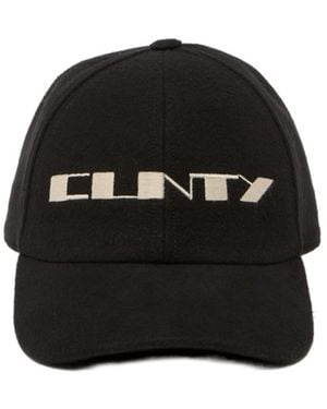 Rick Owens Patterned Hat - Black