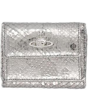 Vivienne Westwood Embossed Wallet - White