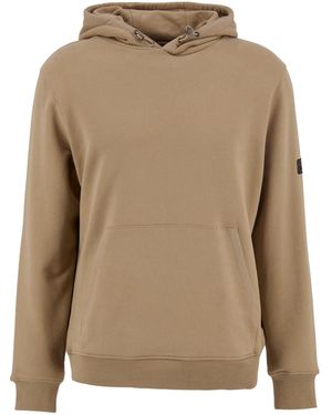 Barbour Ethan Hooded Long-Sleeved Sweatshirt - Brown