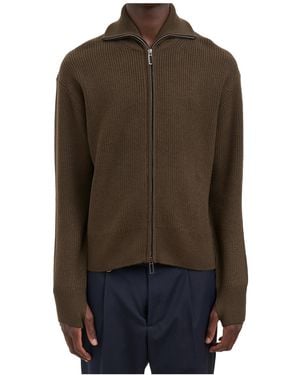 Paolo Pecora Long-Sleeve Cardigan - Brown