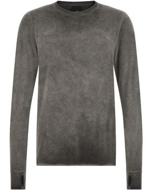 Thom Krom Thumb-Hole Long-Sleeve T-Shirt - Grey