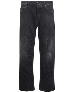 Balenciaga Straight-Leg Jeans - Blue