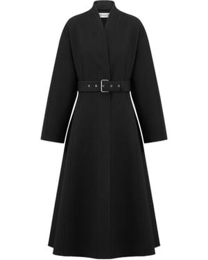 Dior Belted Coat - Black