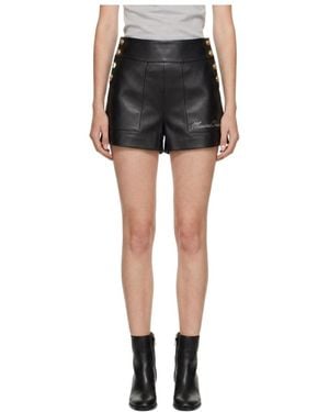 Marissa Chiara Button Shorts - Black