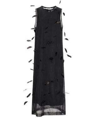 Jil Sander Sleeveless Maxi Dress - Black