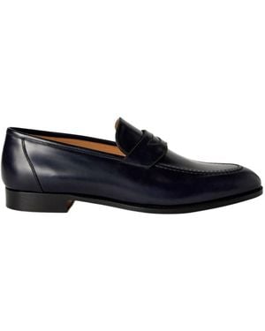 Loro Piana Sergio Flat Loafers - Black