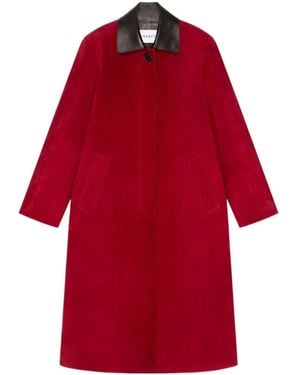 Givenchy Car Coat - Red