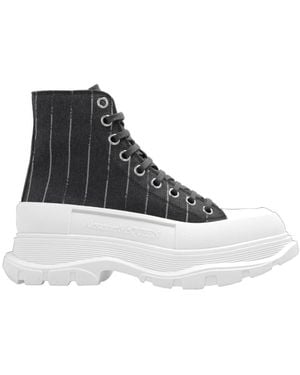 McQueen 70Mm Lace-Up Chunky Sneakers - Black