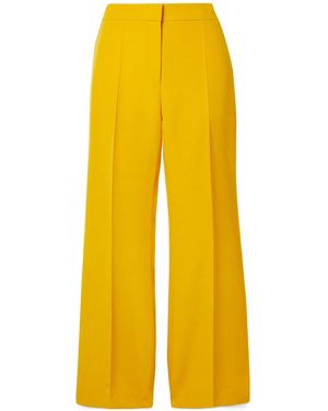 Lafayette 148 New York Straight-Leg Trousers - Yellow