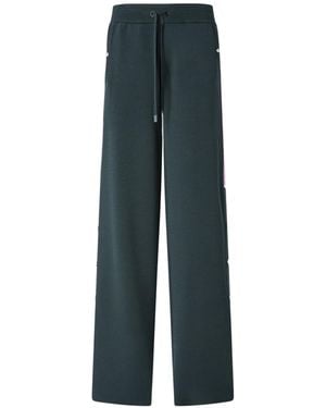 Pinko Stripe-Detailed Drawstring Trousers - Blue