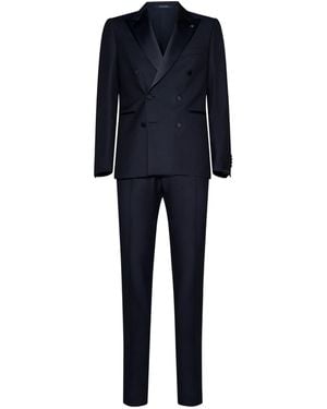 Tagliatore Single-Breasted Suit - Blue
