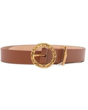 Zimmermann Belt With A Round Buckle - White