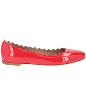 Chloé Ballet Flats - Red