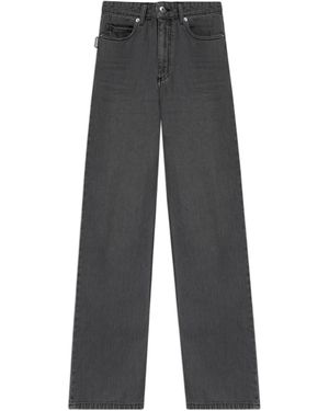 Zadig & Voltaire Elio Straight-Leg Jeans - Gray
