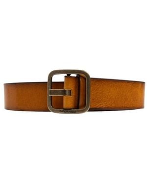 DSquared² Adjustable Waist Belt - Brown