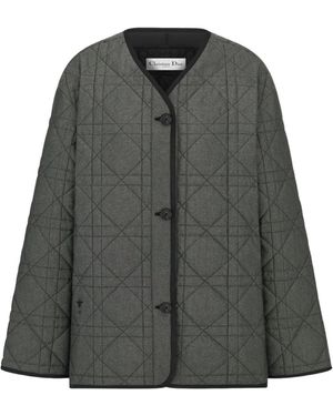 Dior Macrocannage Jacket - Gray