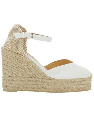 Castañer Buckle Wedges - Metallic