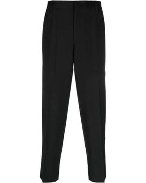 Helmut Lang Mid-Rise Straight-Leg Pants - Black