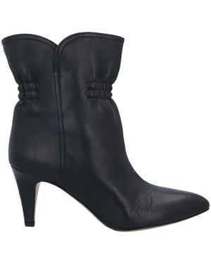 Isabel Marant Minimalist Pointed-Toe Leather Shoes - Black