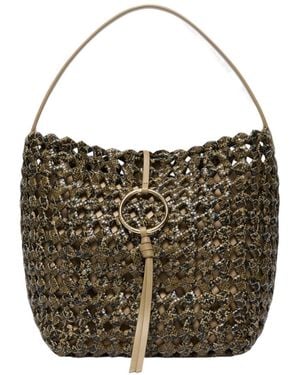 Marella Single-Handle Shoulder Bag - Brown