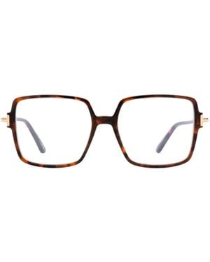 Tom Ford Eyewear Square Frame Glasses - White