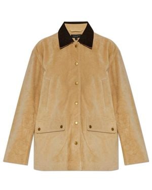 Rag & Bone Long Sleeve Casual Jacket - Natural