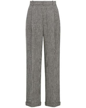 Dior Wide-Leg Trousers - Grey