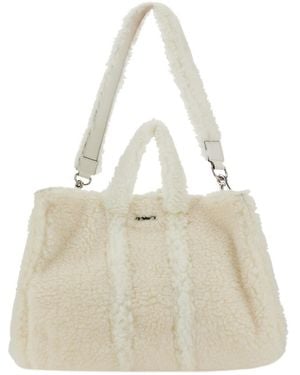 Sunnei Double-Handled Shoulder Bag - Natural