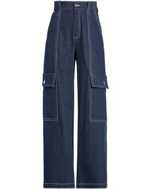 Max Mara Comfortable Versatile Casual Jeans - Blue