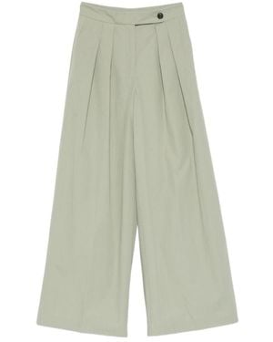 Dries Van Noten Pleated Casual Trousers - Green
