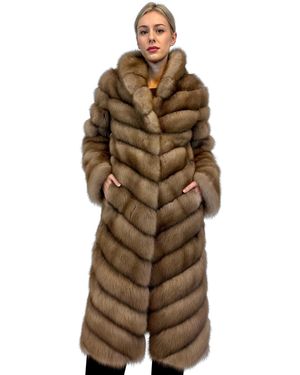 Liska Long-Sleeved Fur - Natural