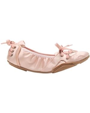 Acne Studios Round-Toe Ballet Flats - Pink