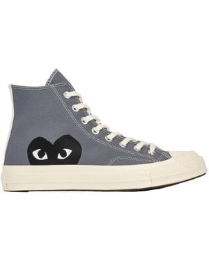 COMME DES GARÇONS PLAY Comme Des Garçons Play X Converse High-Top Lace-Up Trainers - Multicolour