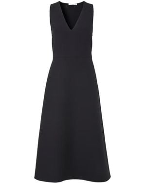 Fendi Silk And Wool Dress - Black